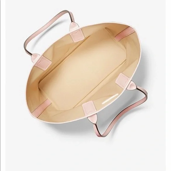 NWT Womens Light Pink Michael kors tote bag Large Purse - Picture 3 of 4